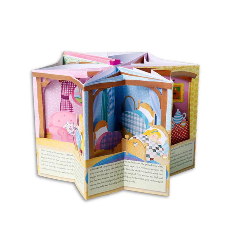 Custom 3D Pop up Board Books