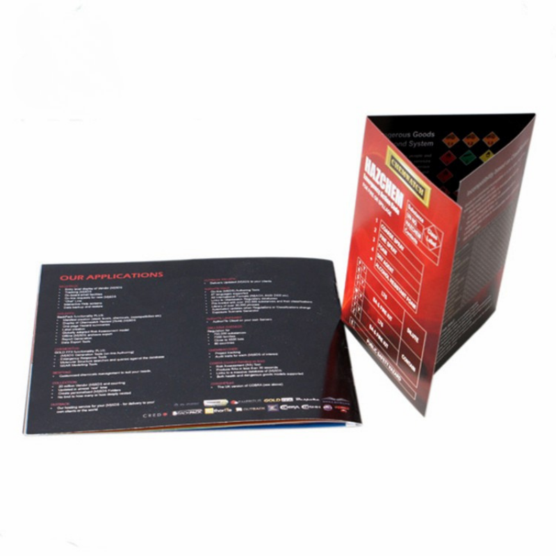 Custom After Sale Service Brochure Printing
