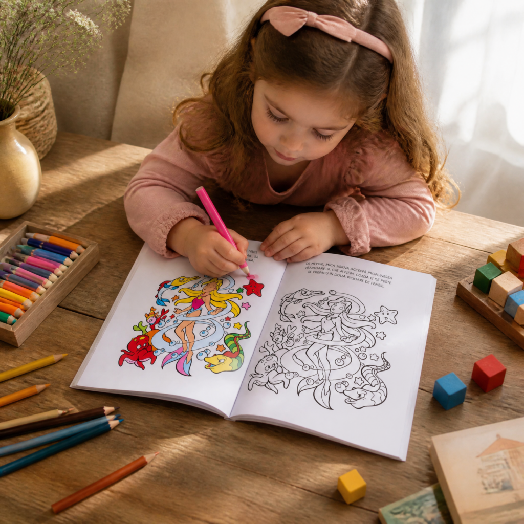 Custom Kid Coloring Book Personalized Gift for Children 1