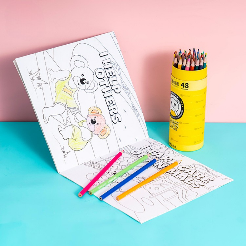Custom Kindergarten Coloring Book for Early Learning
