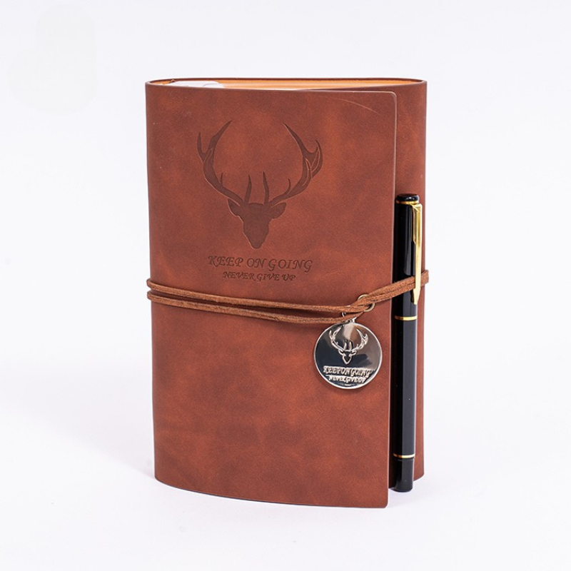 Custom Leather Wrap Notebook (1)
