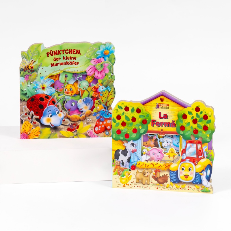 Custom Die cut Shaped Board Books
