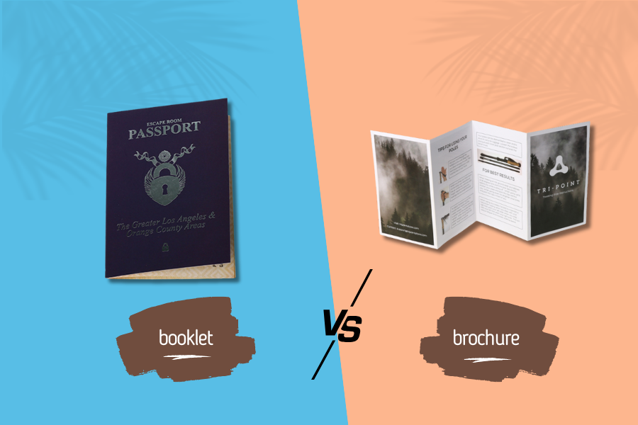 booklet and brochure
