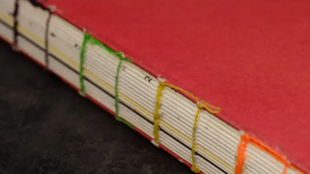 Japanese stab binding book