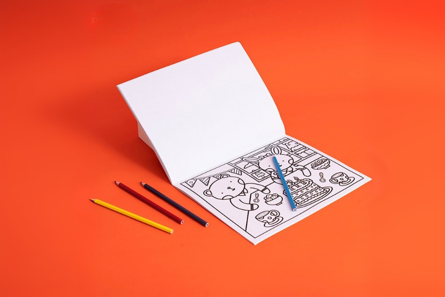 custom coloring book