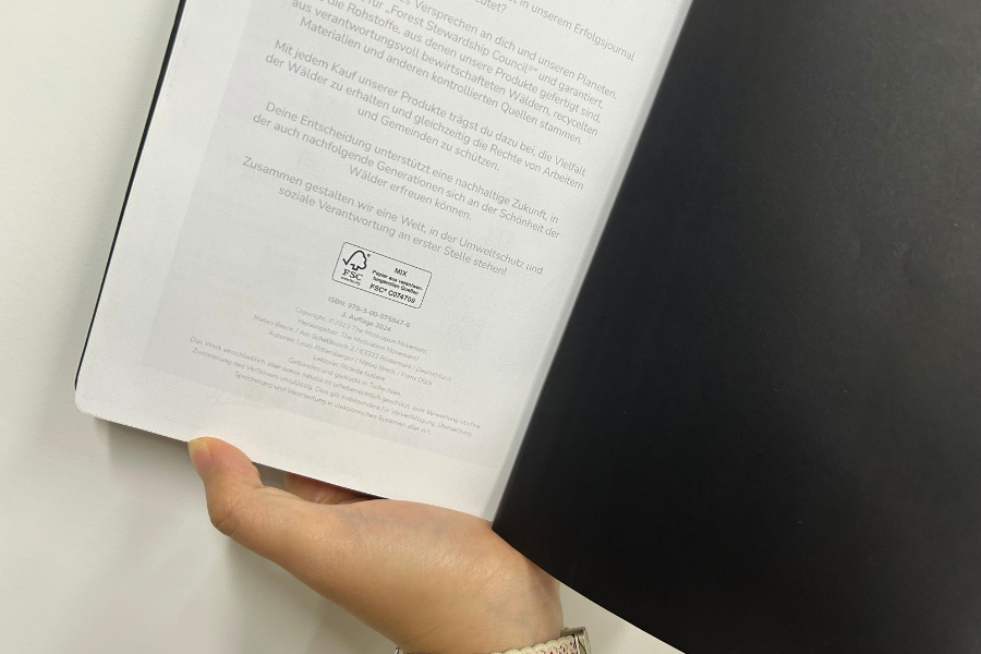 fsc certification notebook