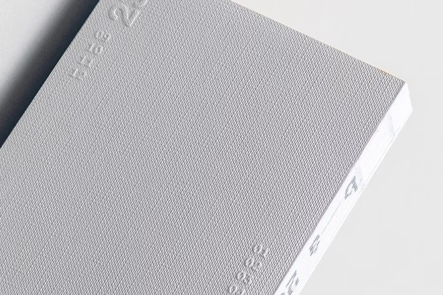 custom embossing notebook cover