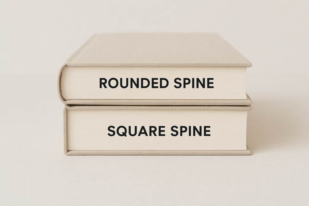Book Spine Types Round vs Square