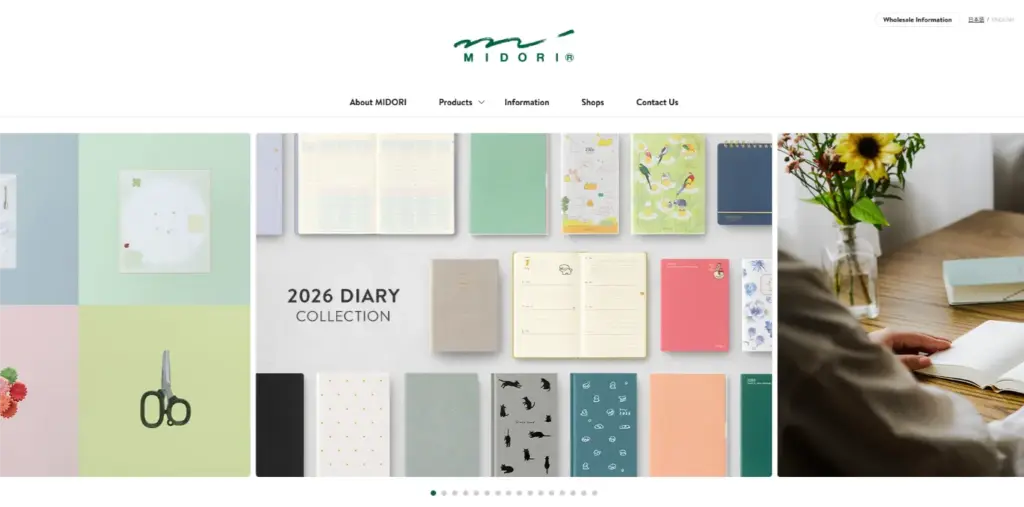 MIDORI custom notebook manufacturer