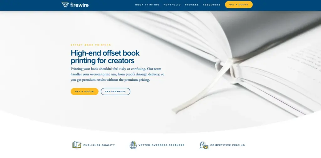 Firewire Book Printing