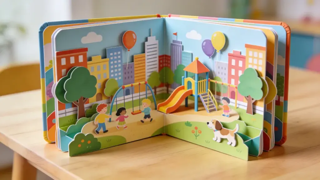 3D pop up books