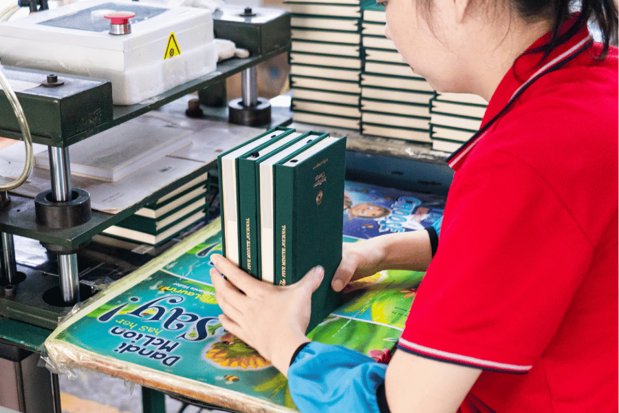 A4 Notebook Making Process (1)