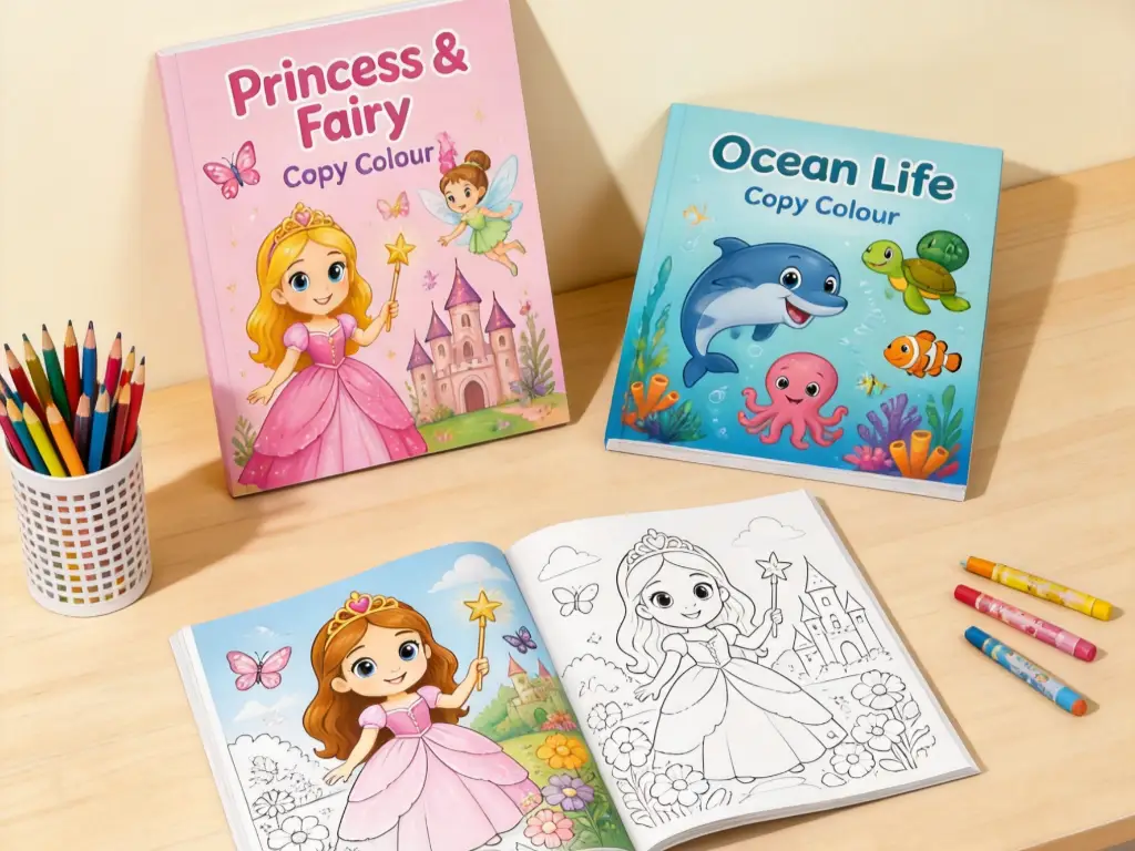 How to Design a Coloring Book Cover