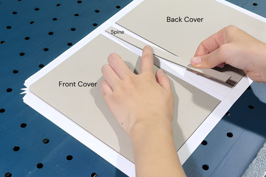 hardcover book process