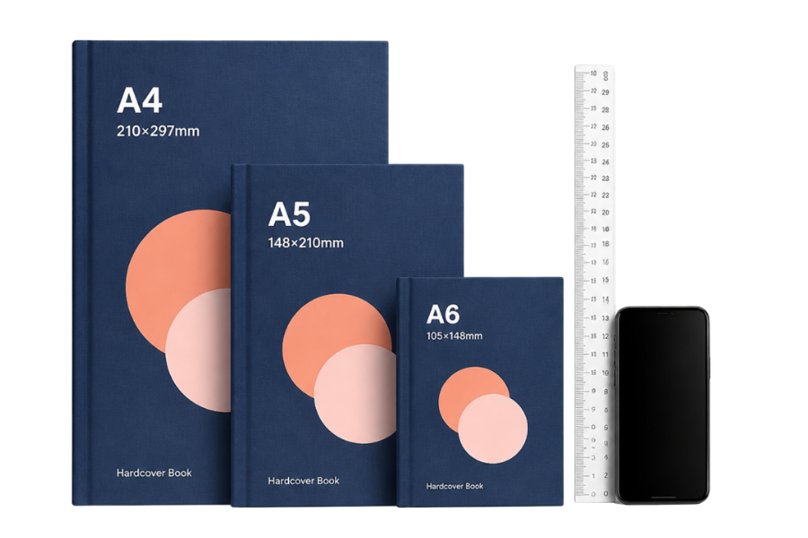 A4 book size dimension