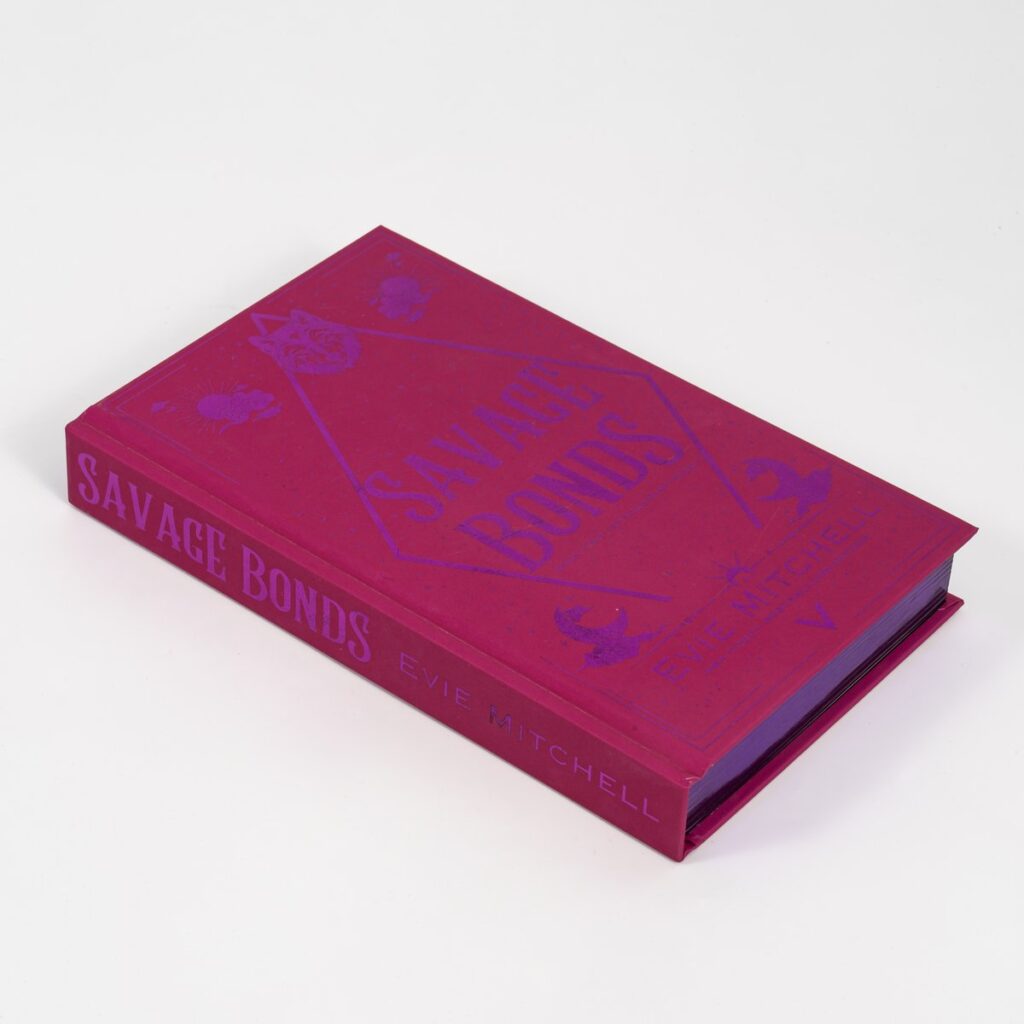 Luxury Purple Casebound Journal Overview