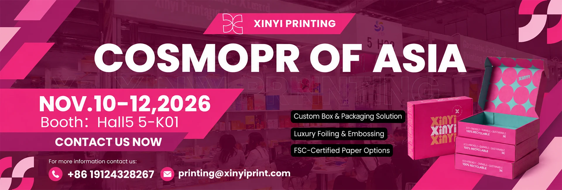 XINYI PRINTING COSMOPR OF ASIA